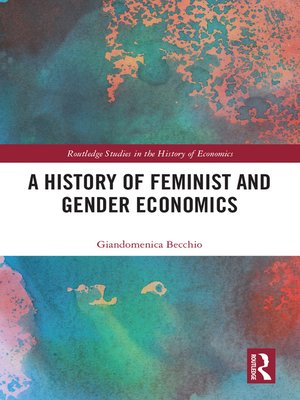 cover image of A History of Feminist and Gender Economics